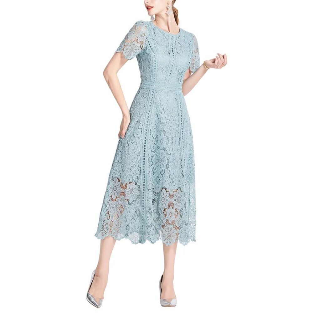 Kaimilan Womens  Embellished Midi Dress